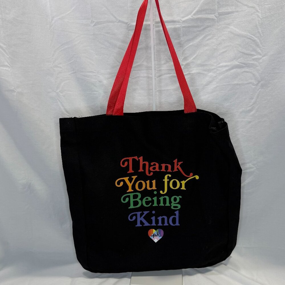 Bundle Pride Black/Red Tote & Rainbow Crochet Crossbody with Fringe, The Sak - Picture 2 of 15